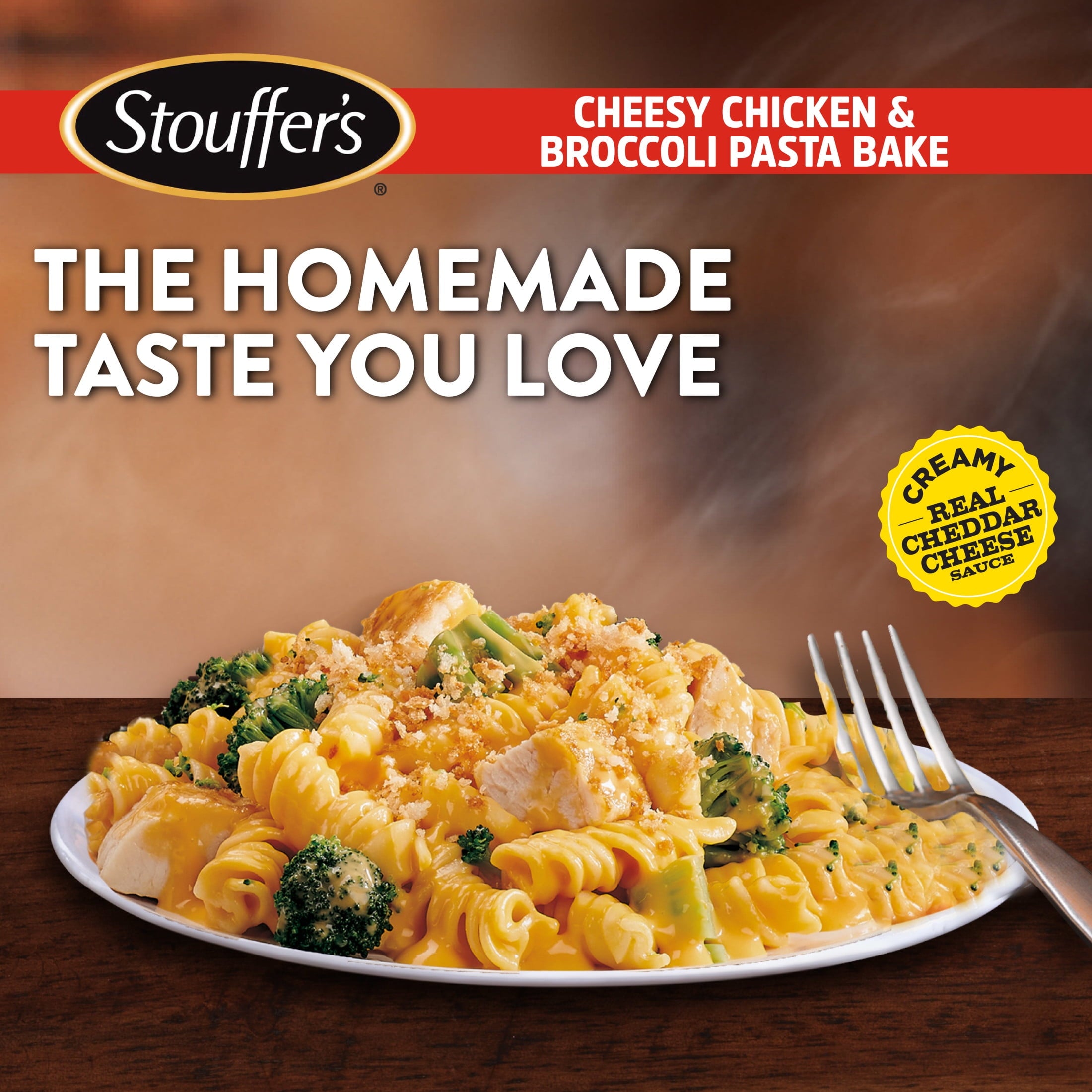 Stouffer's Chicken and Broccoli Pasta Bake Family Size Frozen Meal, 40 oz (Frozen)