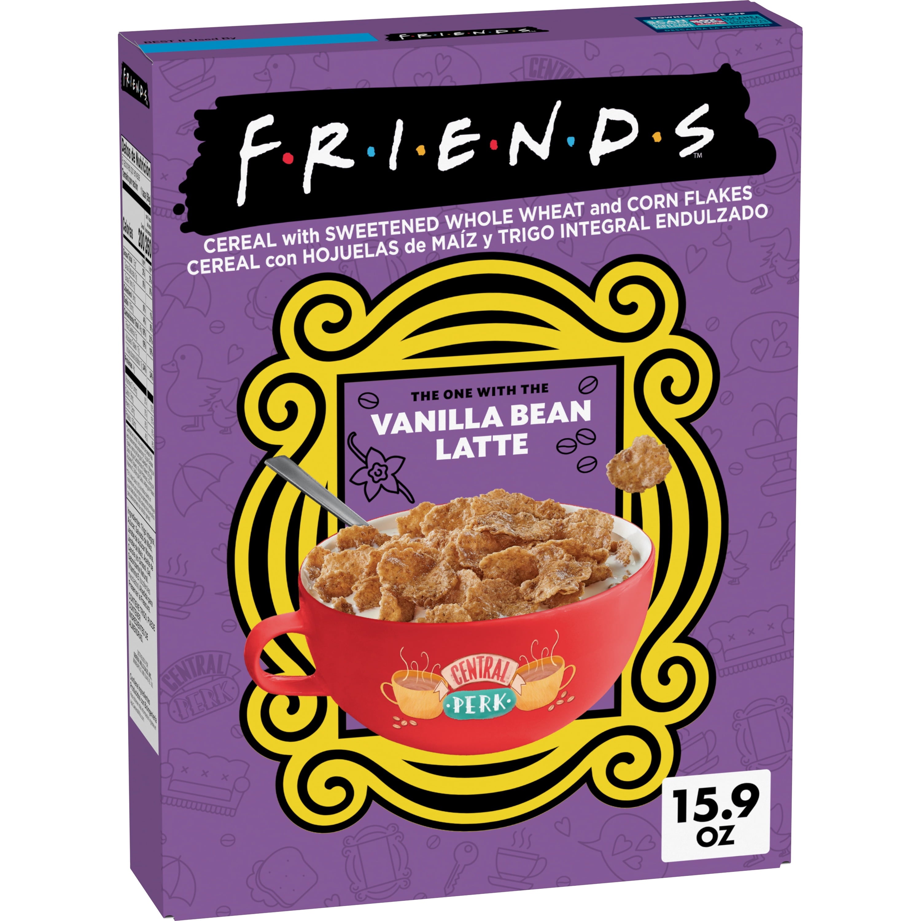 FRIENDS Cereal, The One With The Vanilla Bean Latte, 15.9 oz