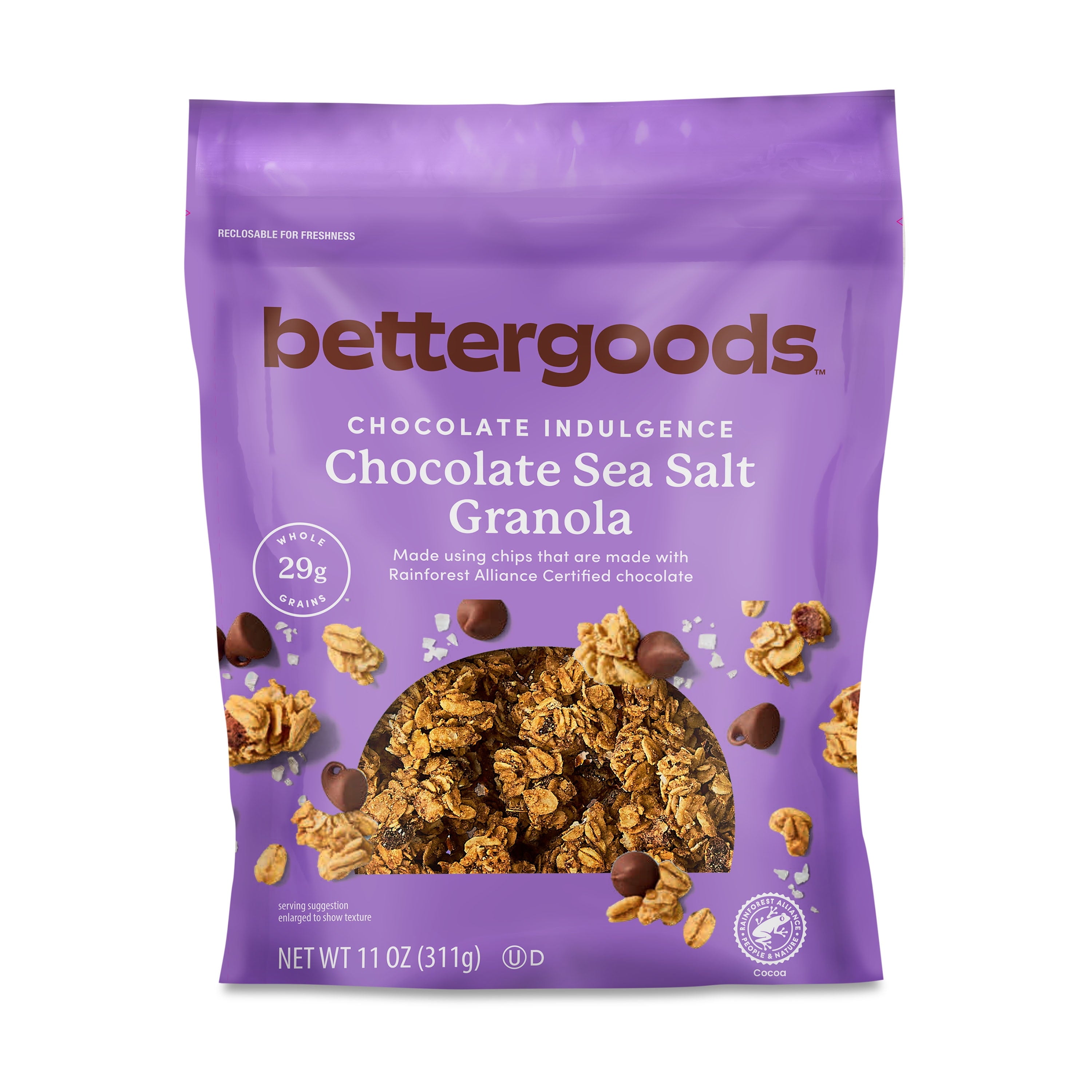 bettergoods Chocolate Sea Salt Granola, 11 oz