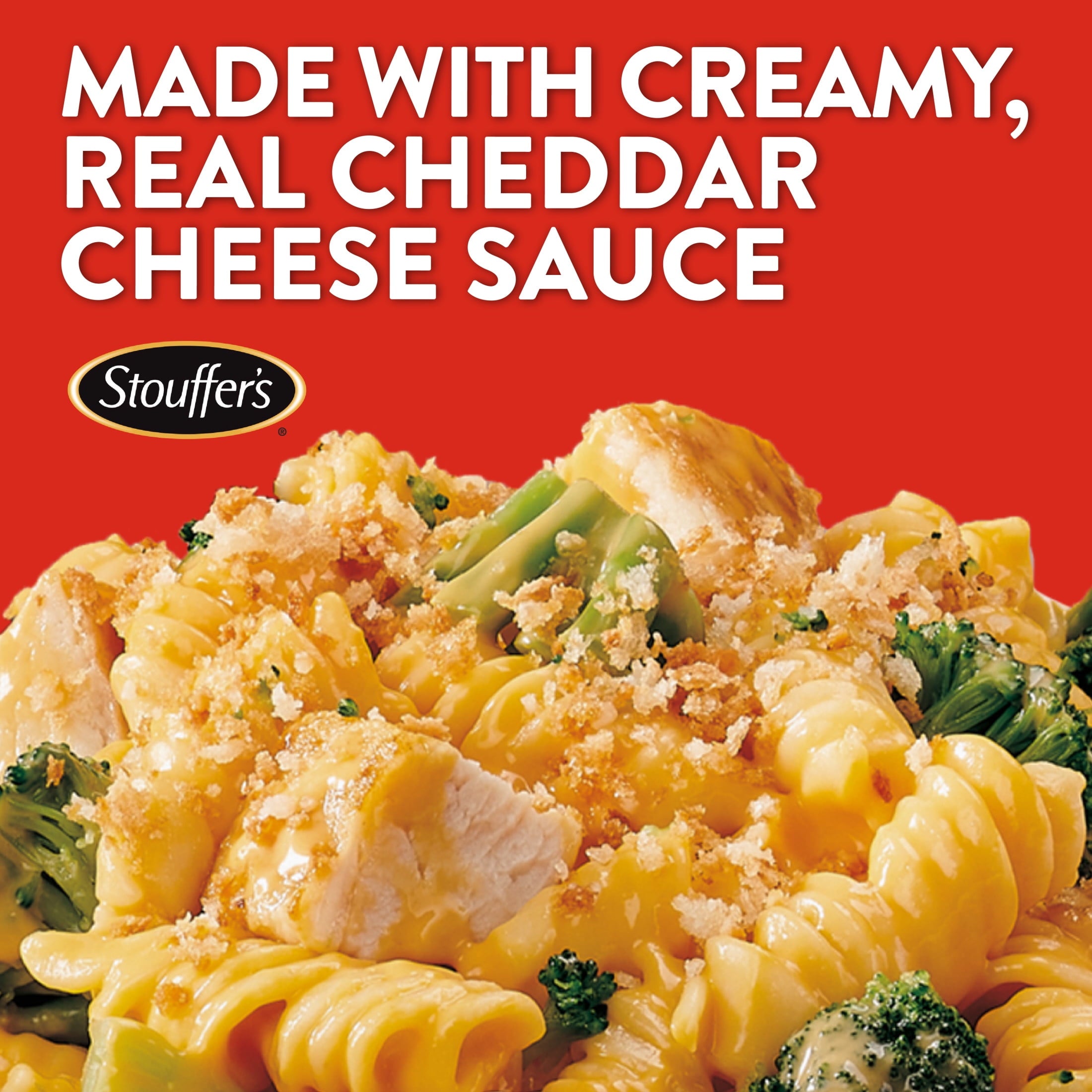 Stouffer's Chicken and Broccoli Pasta Bake Family Size Frozen Meal, 40 oz (Frozen)