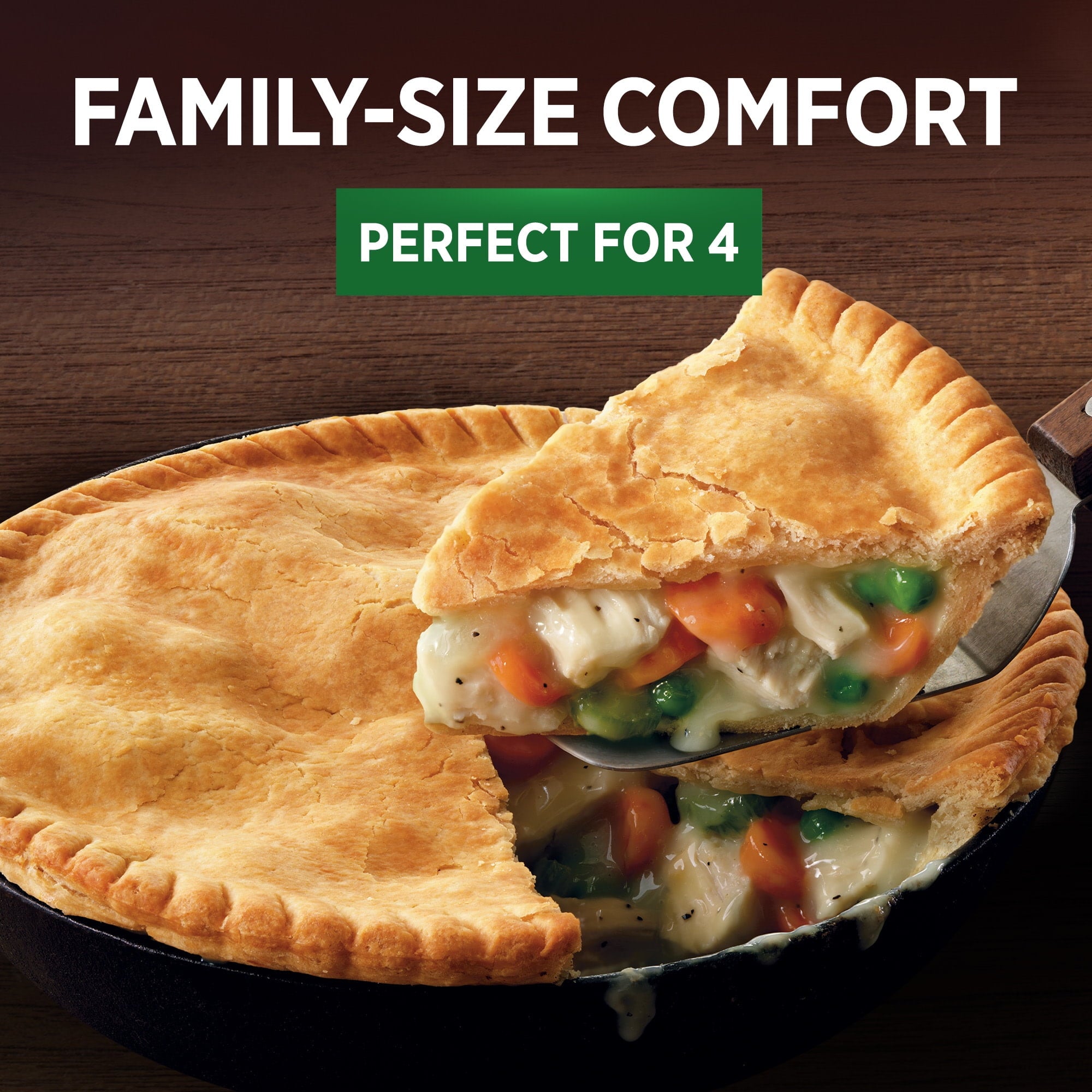 Marie Callender's Chicken Pot Pie, Family Size Frozen Meal, 45 oz. (frozen)